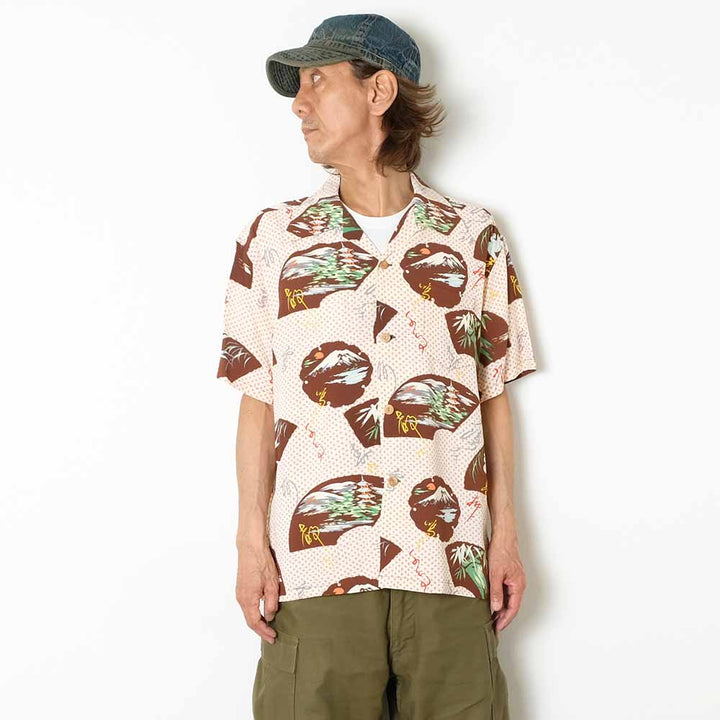 SUN SURF - S/S RAYON HAWAIIAN SHIRT - JAPANESE TRADITION - SS39418