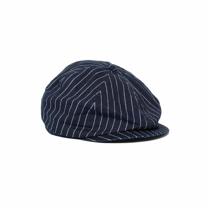 Sugar Cane - Wabash Stripe Applejack Cap - SC02070
