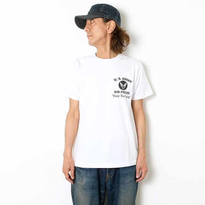 BUZZ RICKSON'S - S/S T-SHIRT - SLEEPY TIME GAL - BR79624