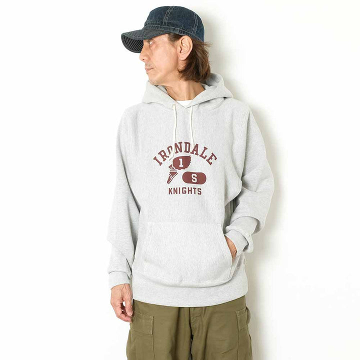 WAREHOUSE - Lot.484 Reverse Style Sweat Parka - IRONDALE - 484IRO-24