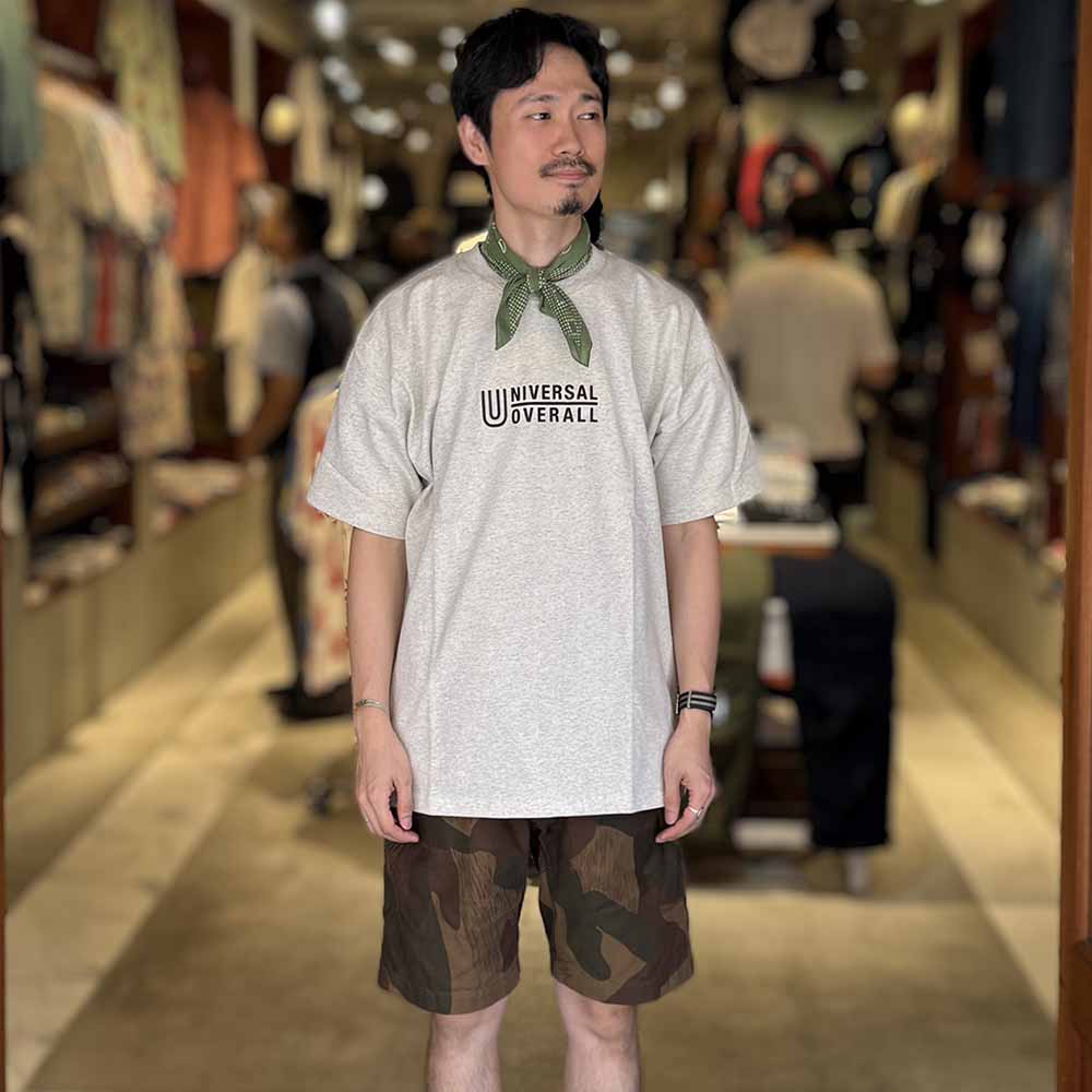 UNIVERSAL OVERALL - 3D CENTER LOGO S/S TEE - U2513208