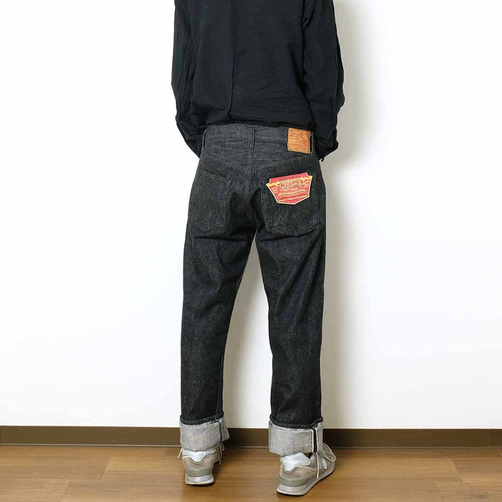 Sugar Cane - 14.25oz. BLACK DENIM - 1947 MODEL - (REGULAR STRAIGHT) - SC42460