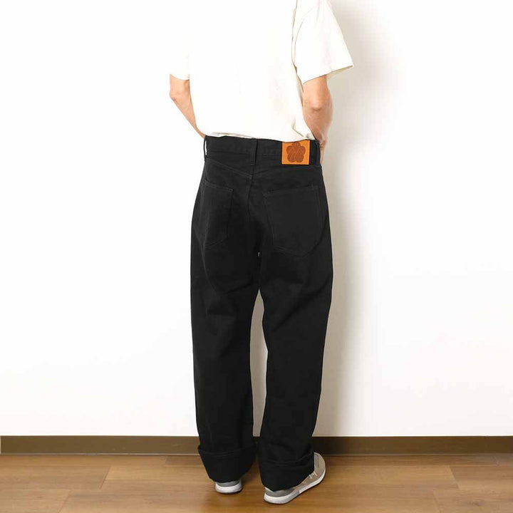 MOMOTARO JEANS - #400 WIDE - KYOTOMONTSUKI DYED - MMJE6500