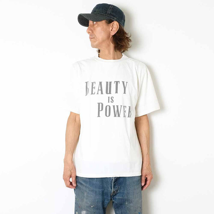REMI RELIEF -  HARD SP Processing NEW FIT TEE - BEAUTY IS POWER - RN28369176