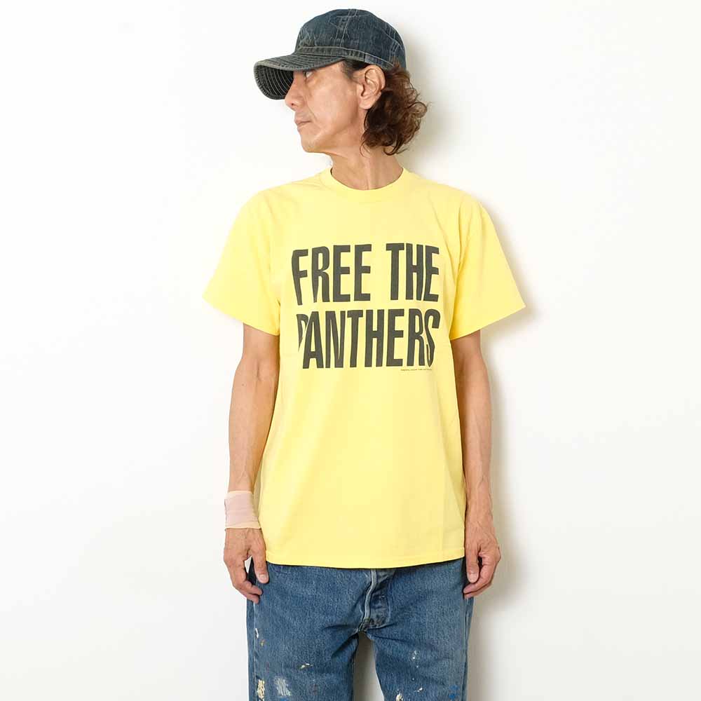 SUNNY SPORTS - THRIFTY LOOK S/S TEE - BLACK PANTHER - TL24S017