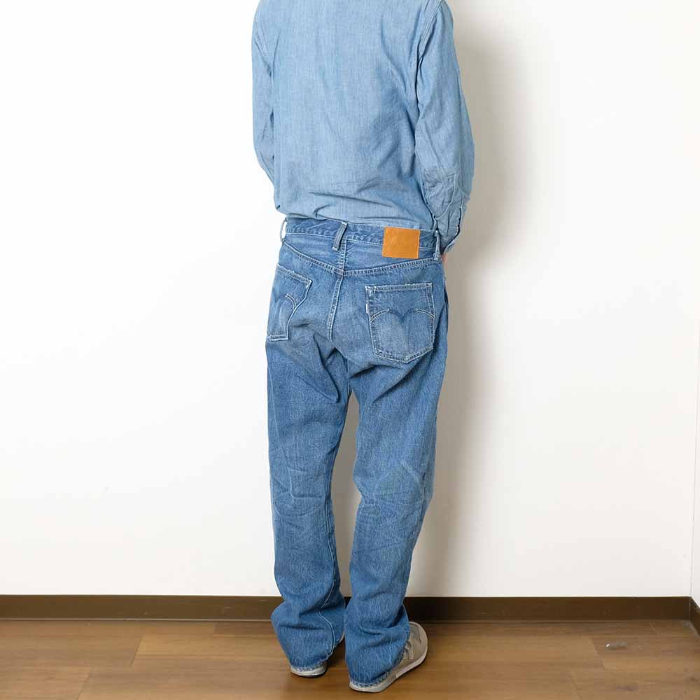 REMI RELIEF - 13oz 1954XX DENIM PT - USED BLUE - RN30389040