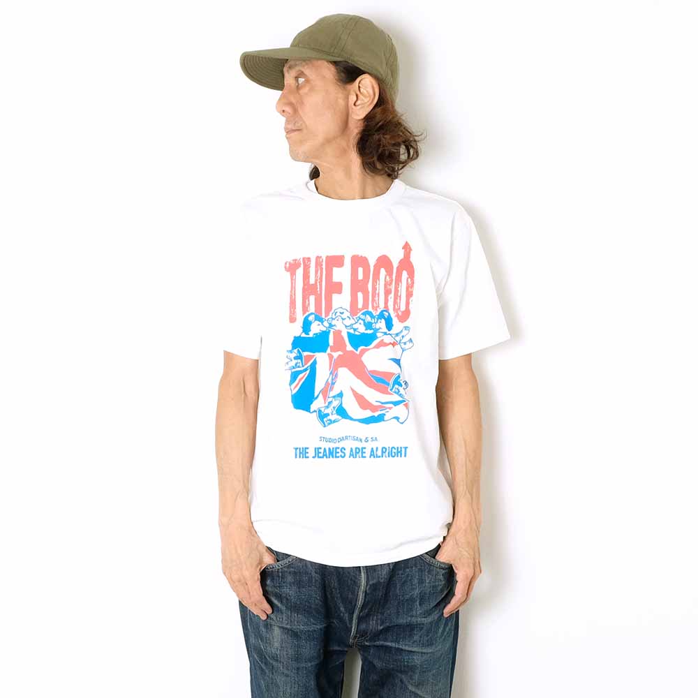STUDIO D’ARTISAN - USA COTTON T-SHIRT - THE BOO - 8212A