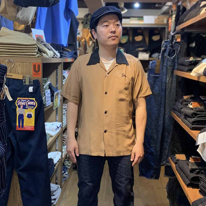STYLE EYES - RAYON BOWLING SHIRT - ANN'S CORDIAL INN - SE39262