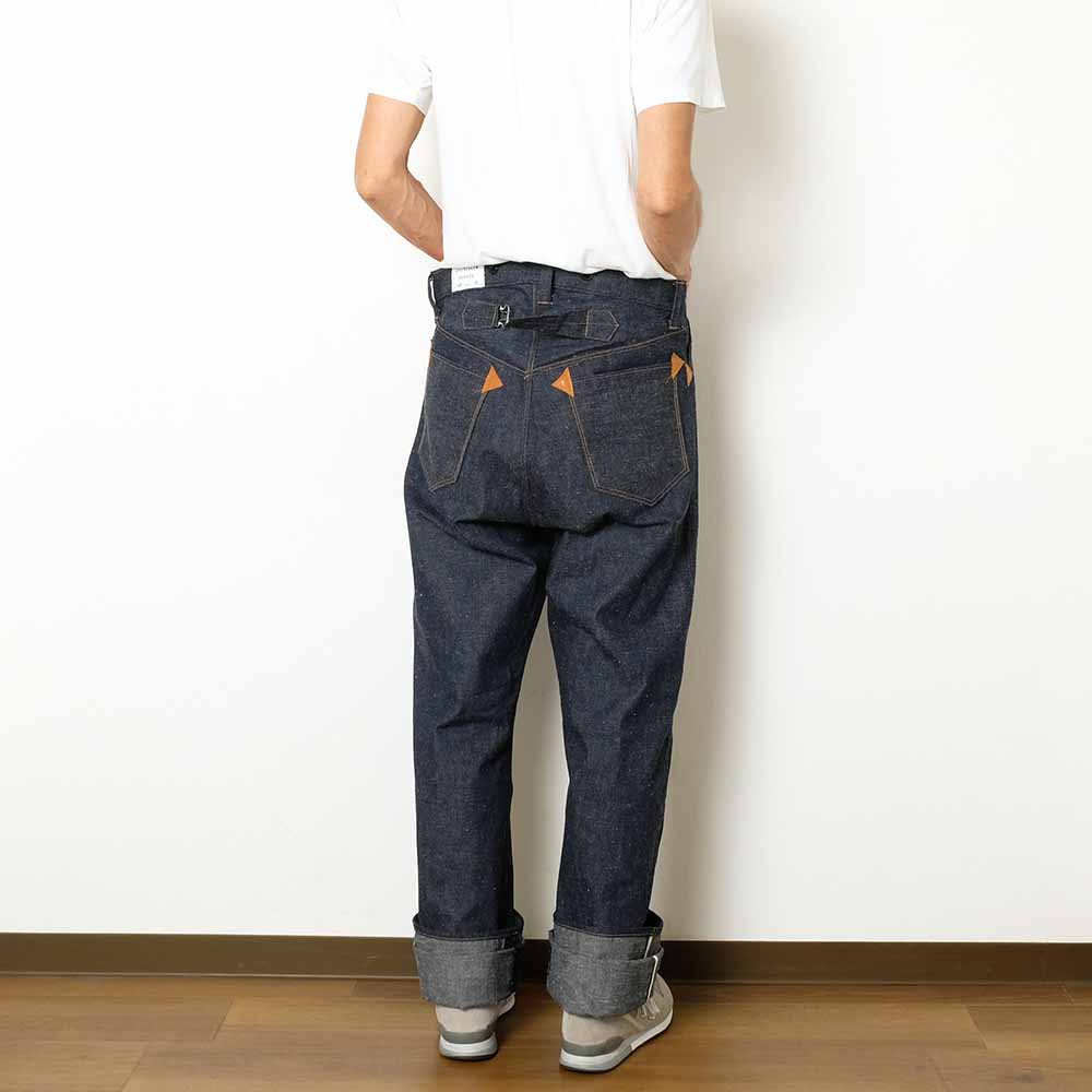WAREHOUSE - GREENEBAUM - 1900 4POCKET HEAVY LEATHER BOUND OVERALL - 1229-1900