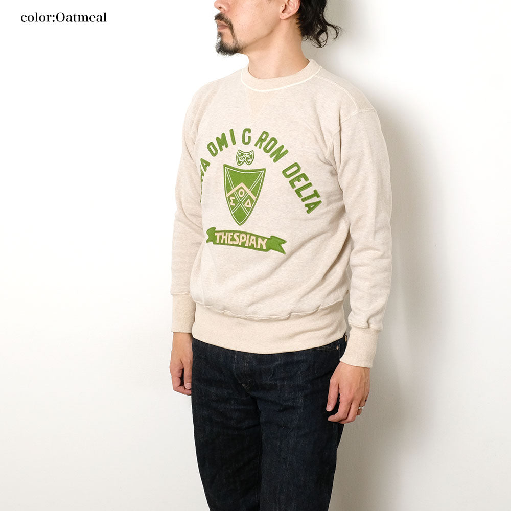 WAREHOUSE - Lot.403 - SET IN FREEDOM SWEATSHIRT - SIGMA OMICRON DELTA - 403SIG-25