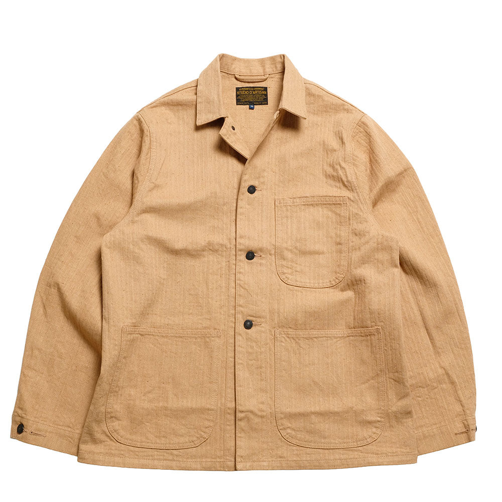 STUDIO D’ARTISAN - FOX COTTON MILITARY WORK COAT - 4638