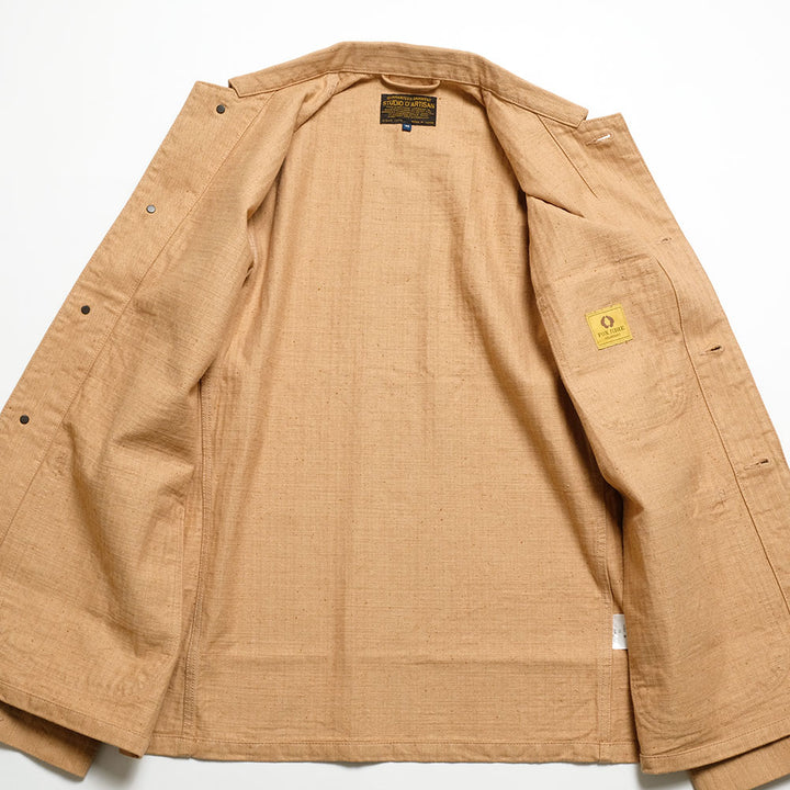 STUDIO D’ARTISAN - FOX COTTON MILITARY WORK COAT - 4638