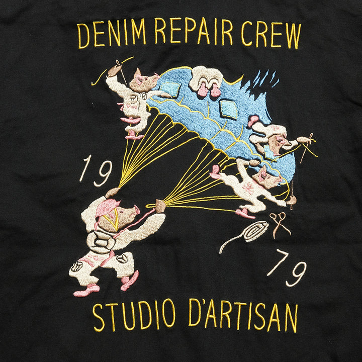 STUDIO D’ARTISAN - Vietnam Jacket - DENIM REPAIR CREW - 4645