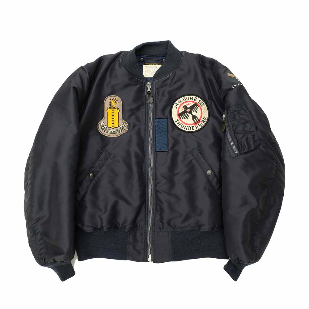 BUZZ RICKSON'S - Type B-15C(MOD.) A.F.BLUE - 34th BOMB.SQ.THUNDERBIRDS - BR15744