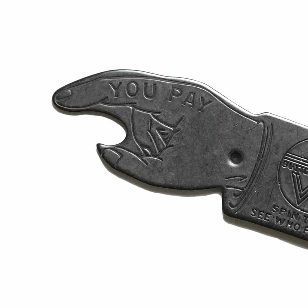 Button Works - BW You Pay Spinner - BLACK - BW-0186