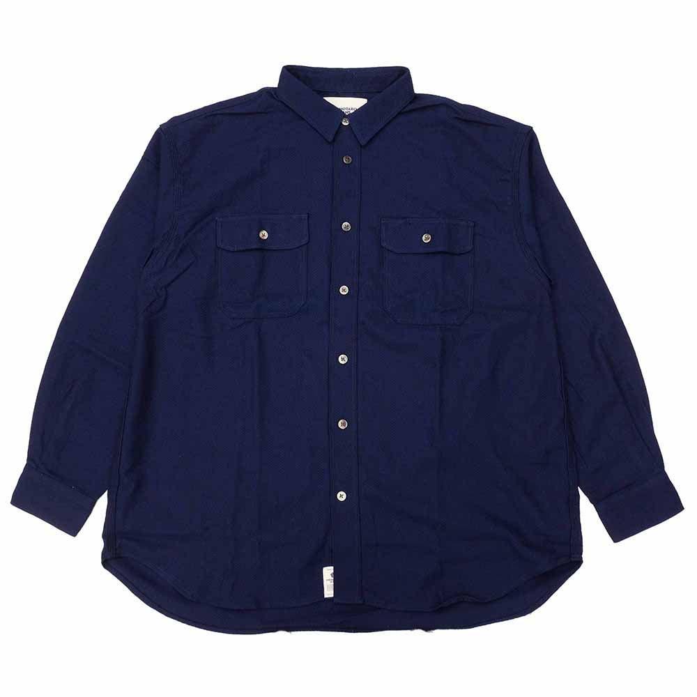 MOMOTARO JEANS - SASHIKO CPO SHIRT - MXLS1039