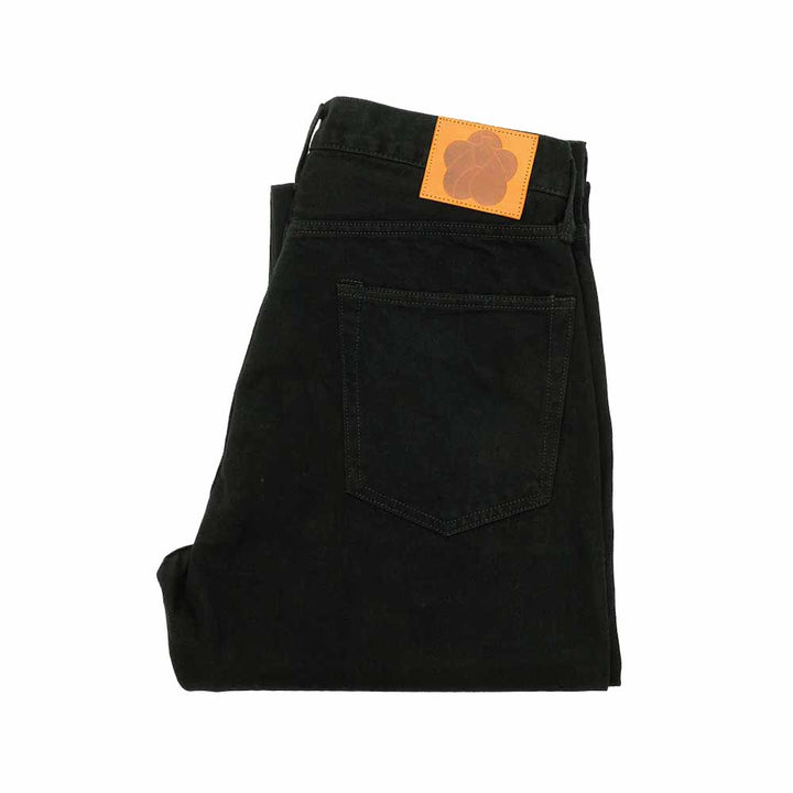 MOMOTARO JEANS - #100 STRAIGHT - KYOTOMONTSUKI DYED - MMJE6401