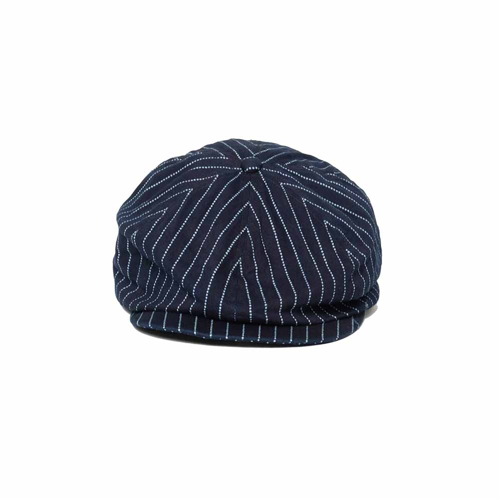 Sugar Cane - Wabash Stripe Applejack Cap - SC02070