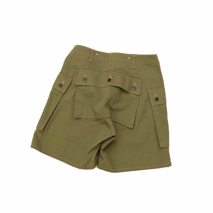 BUZZ RICKSON'S U.S. MARINE CORPS HERRINGBONE SHORTS BR52388