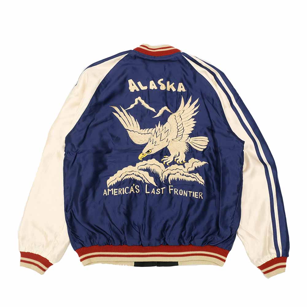 TAILOR TOYO - Acetate Souvenir Jacket - ALASKAN EAGLE × DOG SLED - TT15790-128