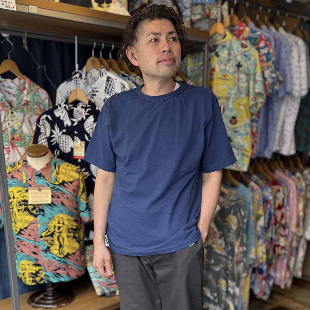 STUDIO D’ARTISAN & SA. - 石川台小寸編み天竺Tシャツ - 8204