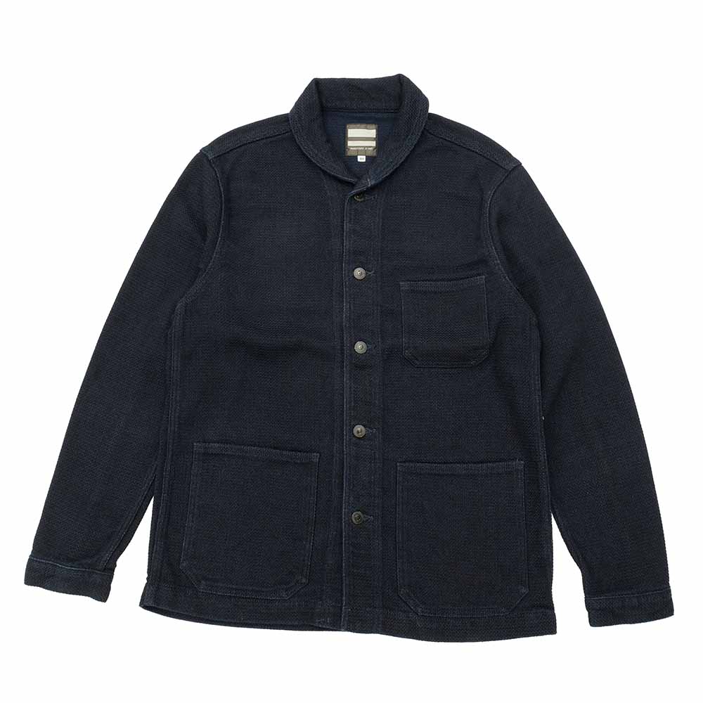 MOMOTARO JEANS - DOBBY USNAVY COVERALL - MZOT0342