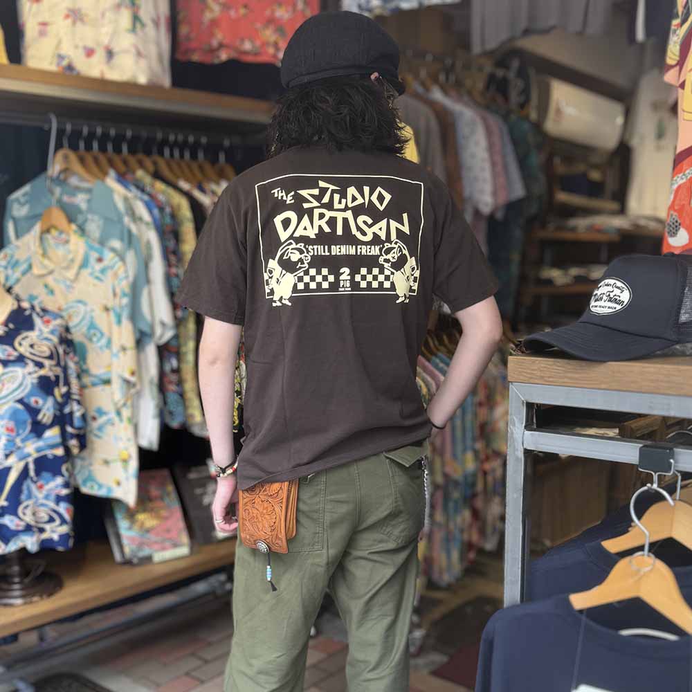STUDIO D’ARTISAN - USA COTTON T-SHIRT - Hommage - 8234A