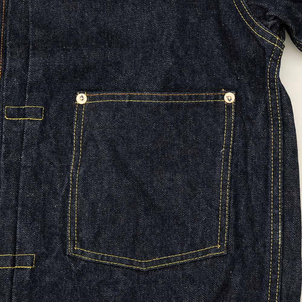 BONCOURA - 1st Jacket 43 WWⅡ Natural Indigo Dye 15th Anniversary Model - BO-43XX-JKT