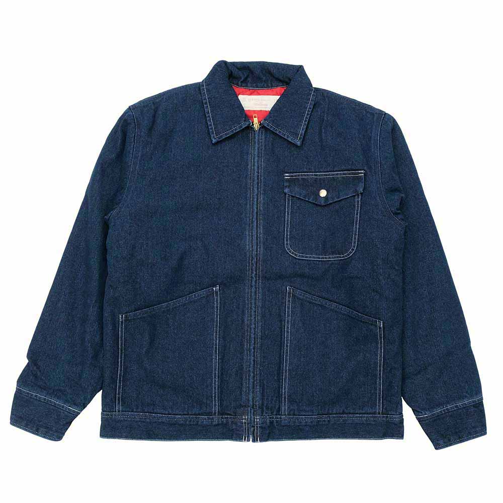 UNIVERSAL OVERALL - DENIM LINER ZIP JACKET - HT2533420