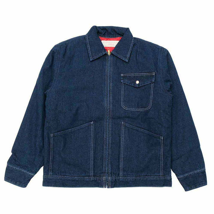UNIVERSAL OVERALL - DENIM LINER ZIP JACKET - HT2533420