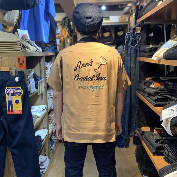 STYLE EYES - RAYON BOWLING SHIRT - ANN'S CORDIAL INN - SE39262