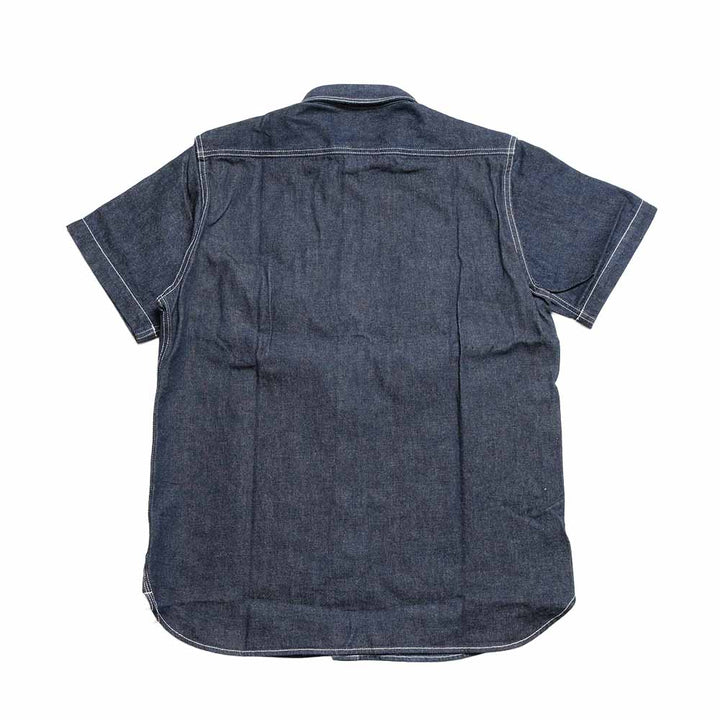 STUDIO D’ARTISAN & SA. - DENIM S/S WORK SHIRT - 5333B-S