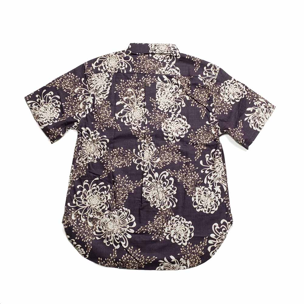 Koromozakura - Southern Cross - Short-Sleeve Regular Shirt - Chrysanthemum - SA1686
