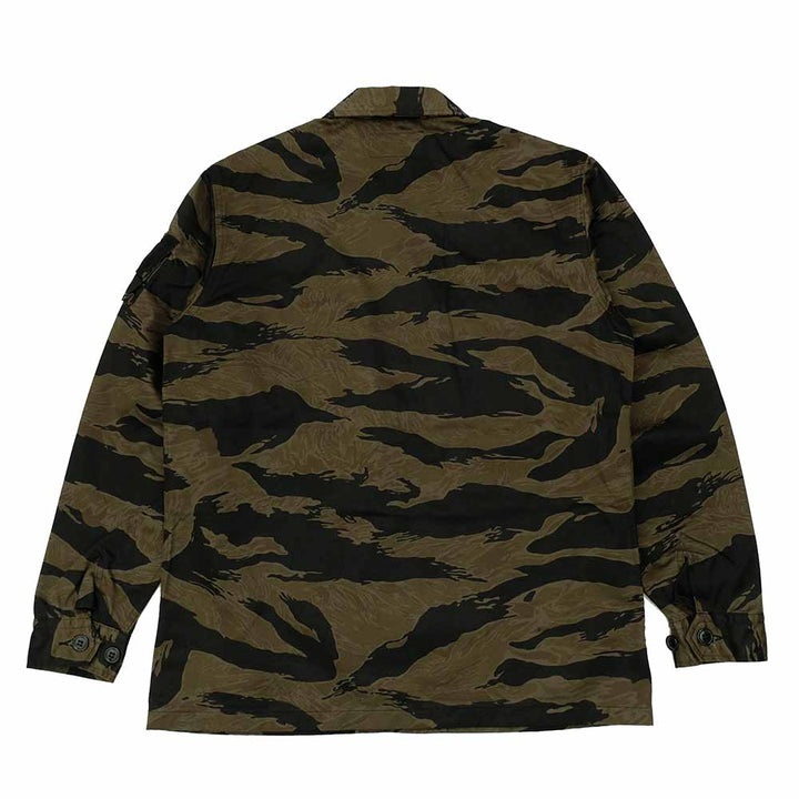 BUZZ RICKSON'S - WILLIAM GIBSON COLLECTION - BLACK TIGER PATTERN JACKET OVER DYE - BR15778