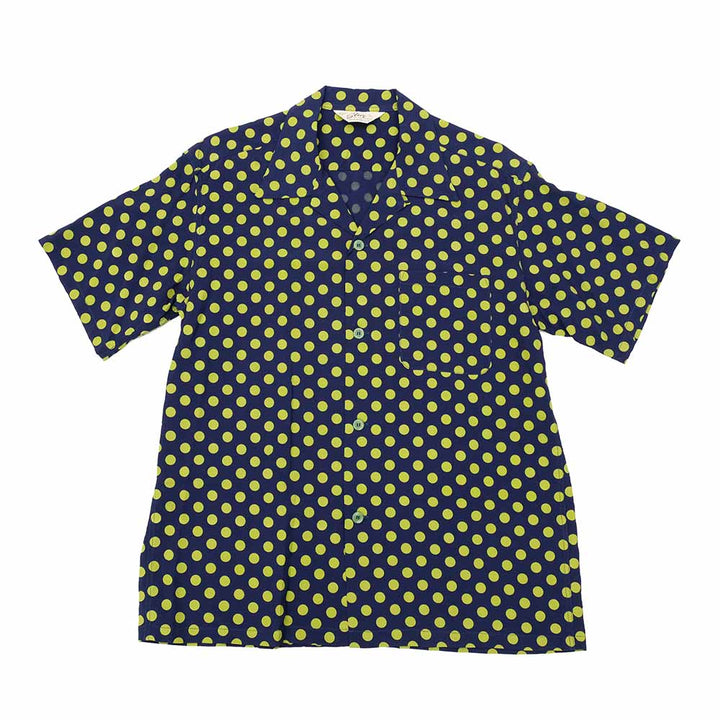 STAR OF HOLLYWOOD - HIGH DENSITY RAYON OPEN SHIRT - POLKA DOT - SH39316