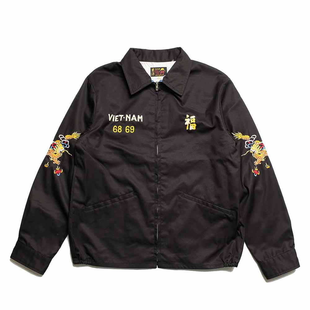TAILOR TOYO - Late 1960s Style Cotton Vietnam Jacket - DRAGON - TT15879