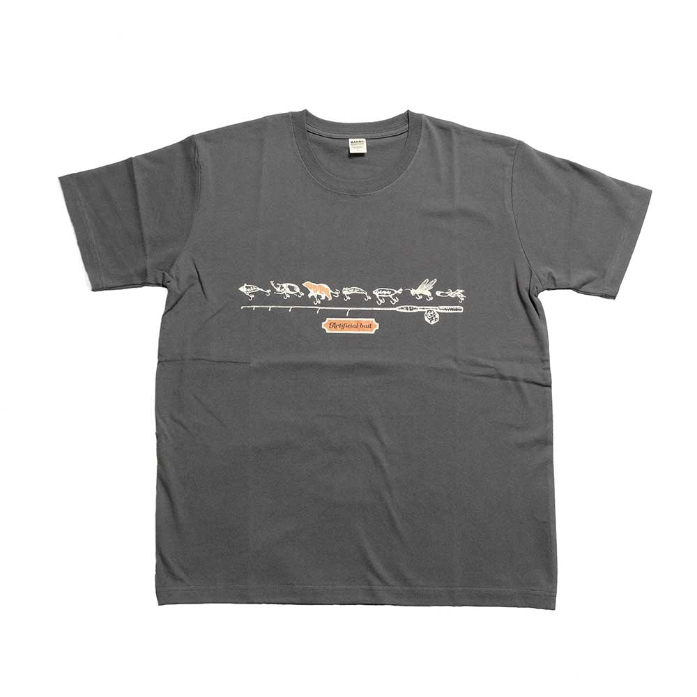 BARNS - S/S Print T-shirt - Artificial bait - BR-25303