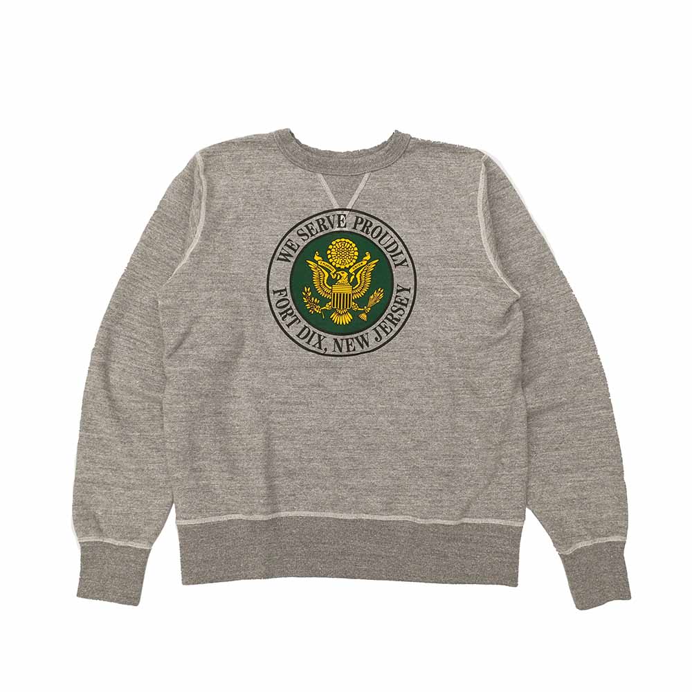 BUZZ RICKSON'S - SET-IN CREW SWEAT - U.S. ARMY FORT DIX - BR69454