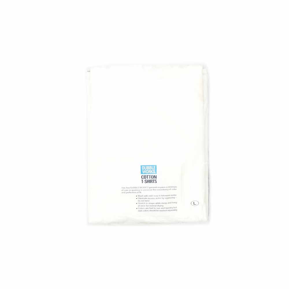 DUBBLE WORKS - 5.4oz RECYCLED COTTON 2 PACK TEE - 33005PK-25