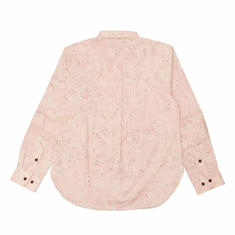 KOROMO ZAKURA - Southern Cross - Long-Sleeve Regular Shirt - Haze Cherry Blossom - SA1743