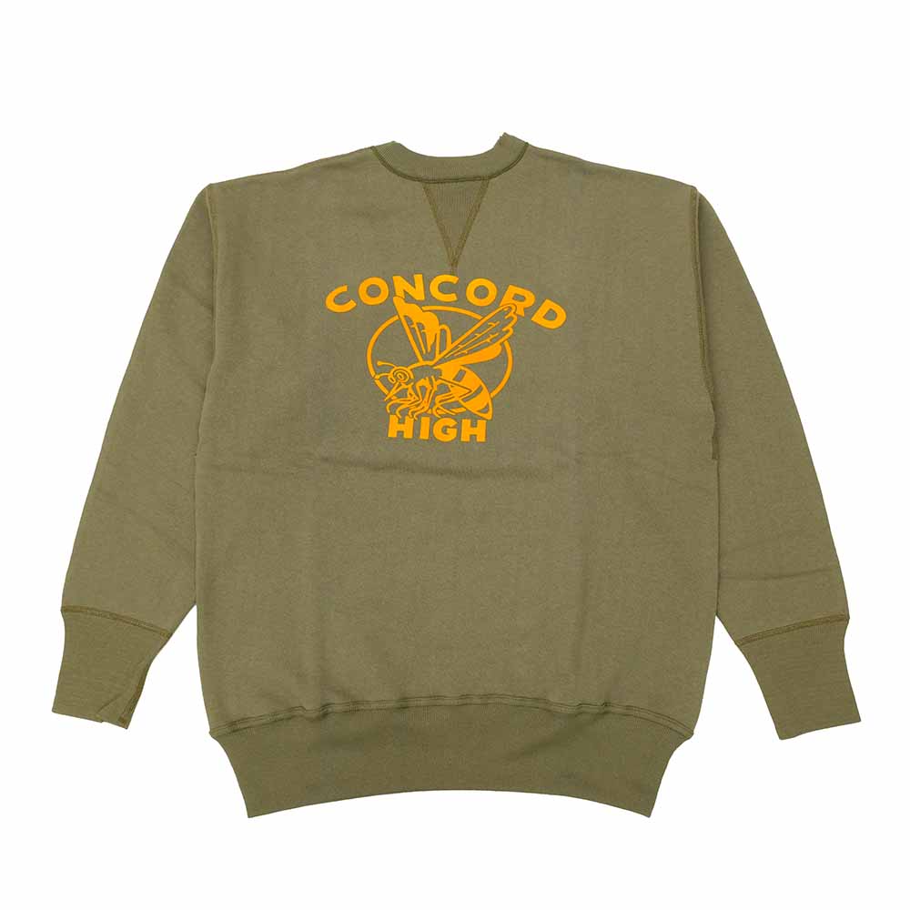 WAREHOUSE - Lot.401 - SET IN SLEEVE SWEAT - CONCORD - 401CON-25