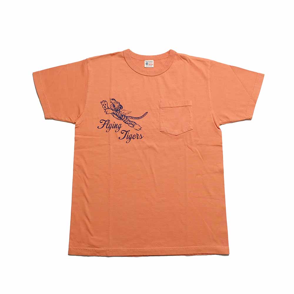 BUZZ RICKSON'S - S/S POCKET T-SHIRT - FLYING TIGERS - BR79709