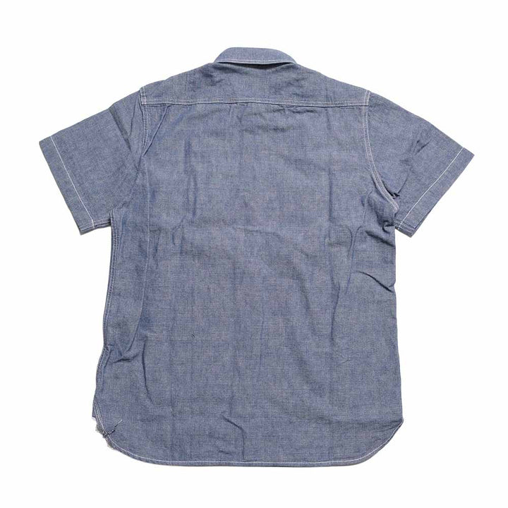STUDIO D’ARTISAN & SA. - CHAMBRAY S/S WORK SHIRT - 5333A-S