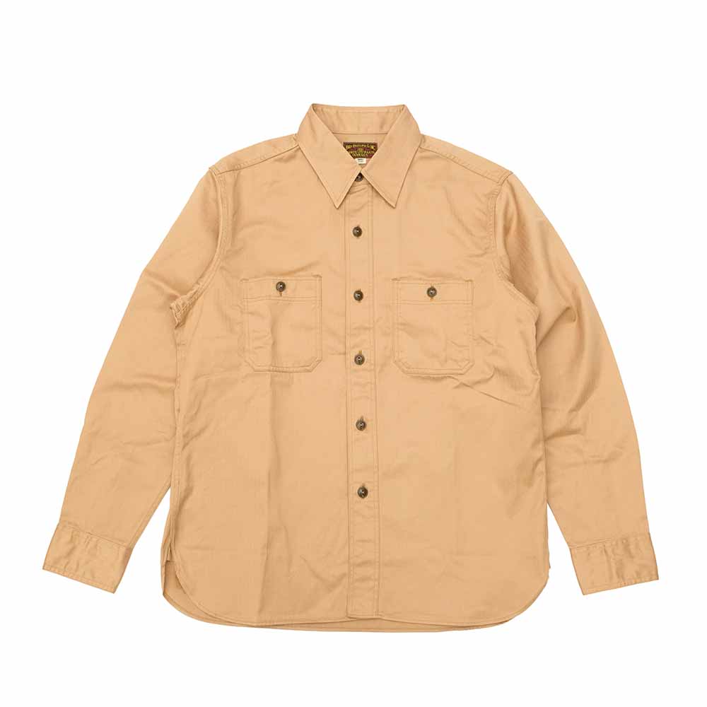Buzz Rickson's - HERRINGBONE WORK SHIRTS - BR29390