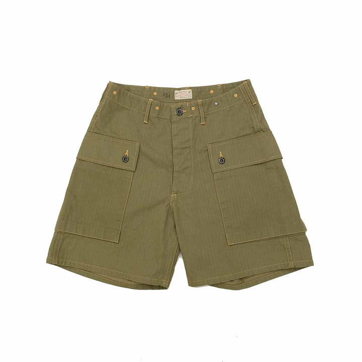 BUZZ RICKSON'S U.S. MARINE CORPS HERRINGBONE SHORTS BR52388