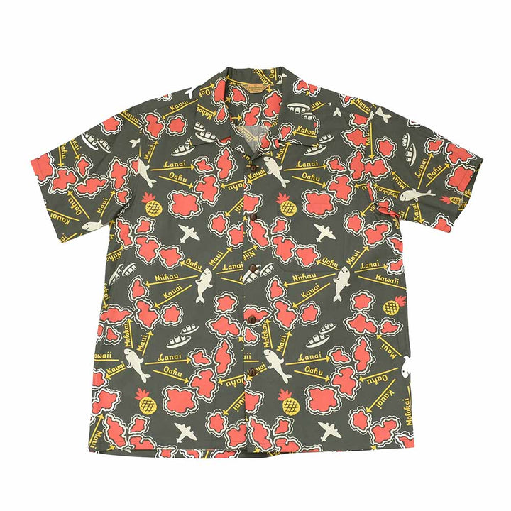 SUN SURF - COTTON BROAD OPEN SHIRT - ROUND TRIP - SS39505