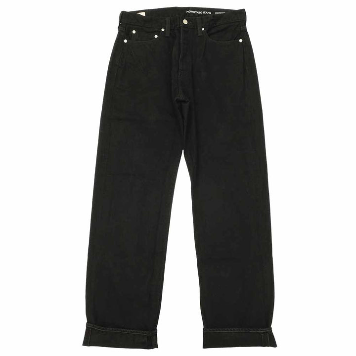 MOMOTARO JEANS - #100 STRAIGHT - KYOTOMONTSUKI DYED - MMJE6401