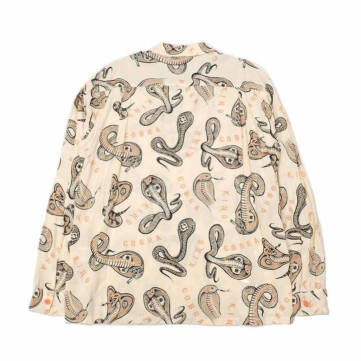 STAR OF HOLLYWOOD × VINCE RAY - HIGH DENSITY RAYON OPEN SHIRT - KING COBRA - SH29487