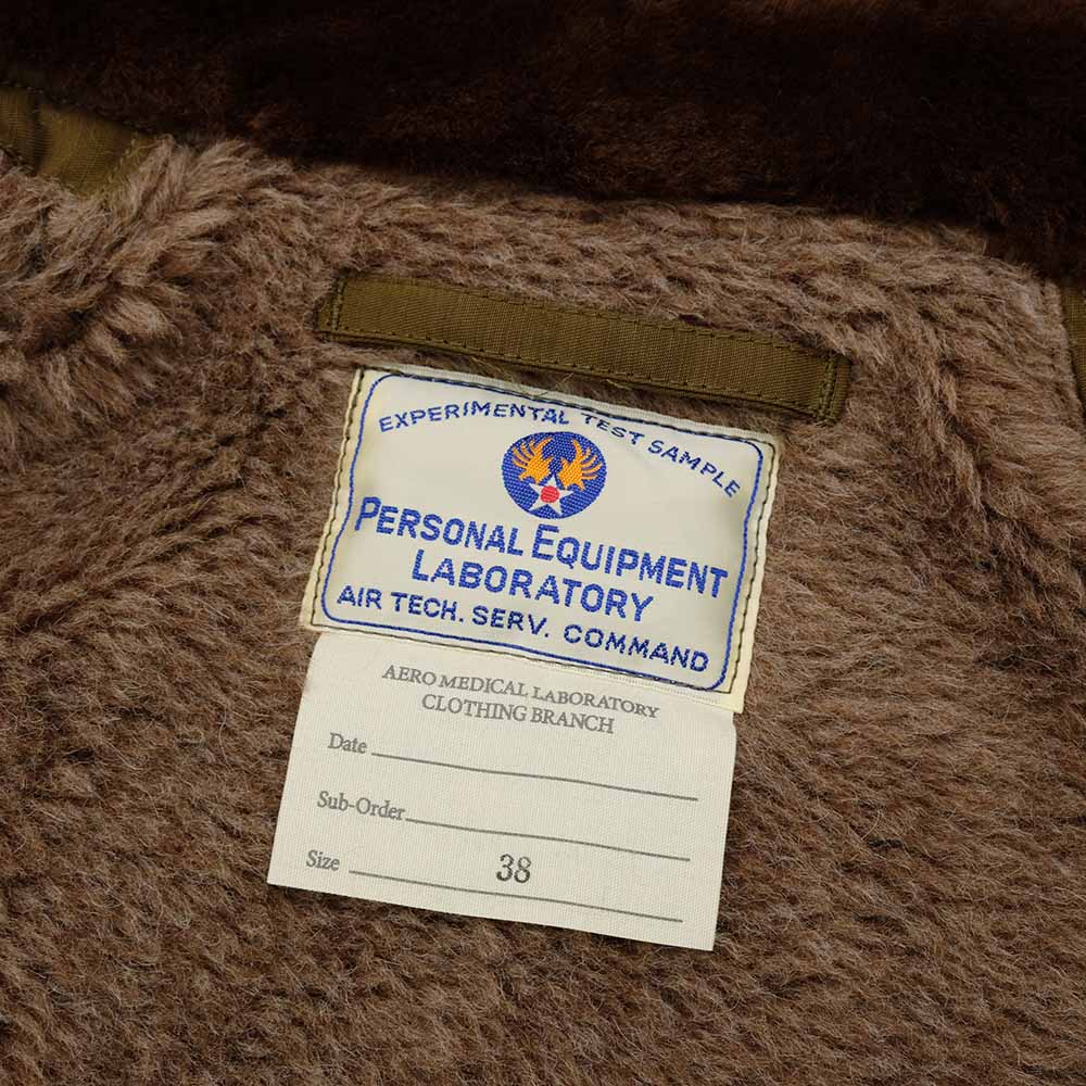 BUZZ RICKSON'S - Type B-15B TEST SAMPLE - RAYON COTTON VERSION PERSONAL EQUIPMENT LABORATORY - BR15741