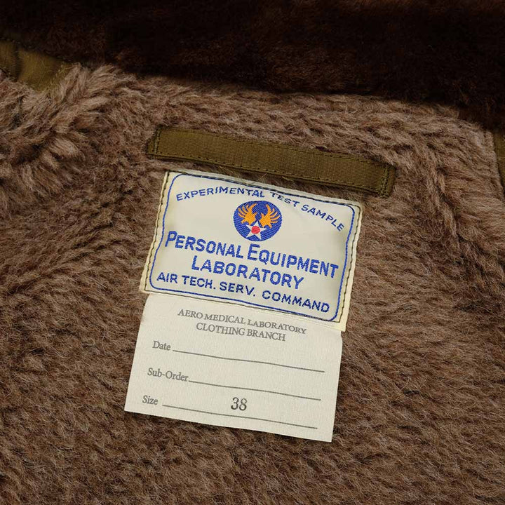 BUZZ RICKSON'S - Type B-15B TEST SAMPLE - RAYON COTTON VERSION PERSONAL EQUIPMENT LABORATORY - BR15741